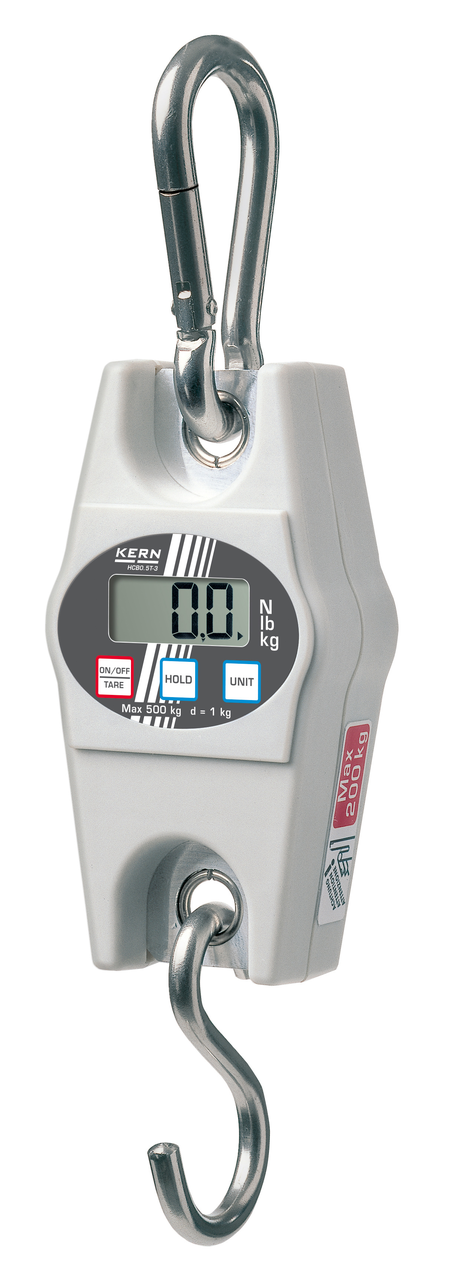 KERN Hängewaage HCB 20K10 (Wägebereich 10 g - 20 kg, Koffer usw.)