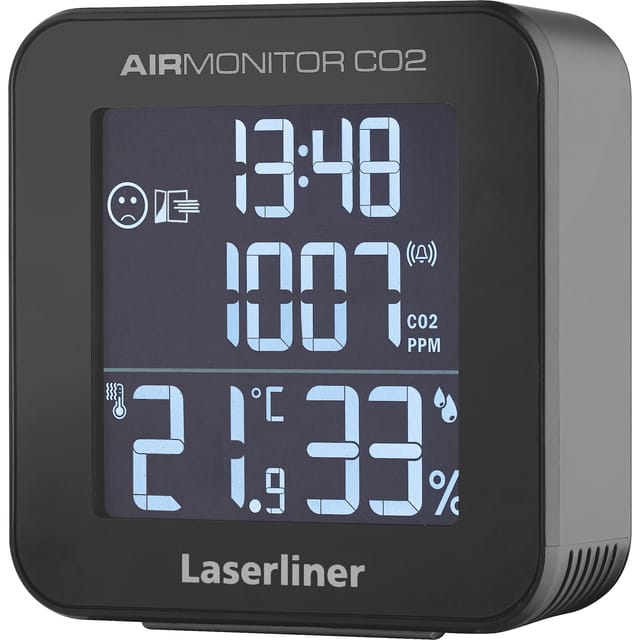 Umarex Laserline AirMonitor CO2 (mit Anzeige, NDIR Technologie Sensor) 082.427A