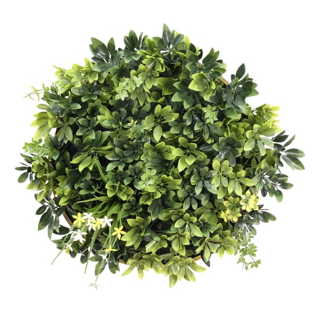 hjh LIVING Pflanzenmatte LEAFLUXE WALL 2 100% Polyethylen