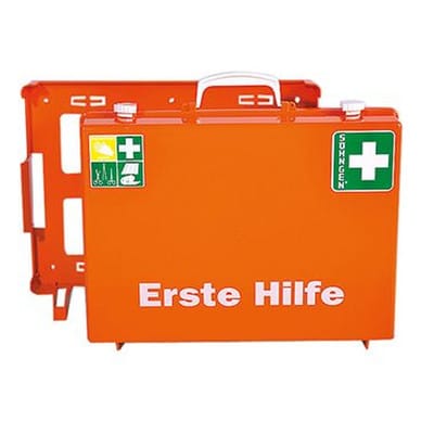 Söhngen Erste Hilfe Koffer MT-CD Industrie mit Füllung DIN13169, Wandhalterung