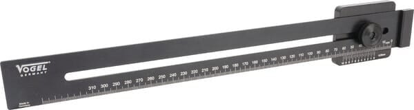 Vogel Germany Streichmaß Anschlaglineal Messbereich 300 mm Ablesung 0,05 mm