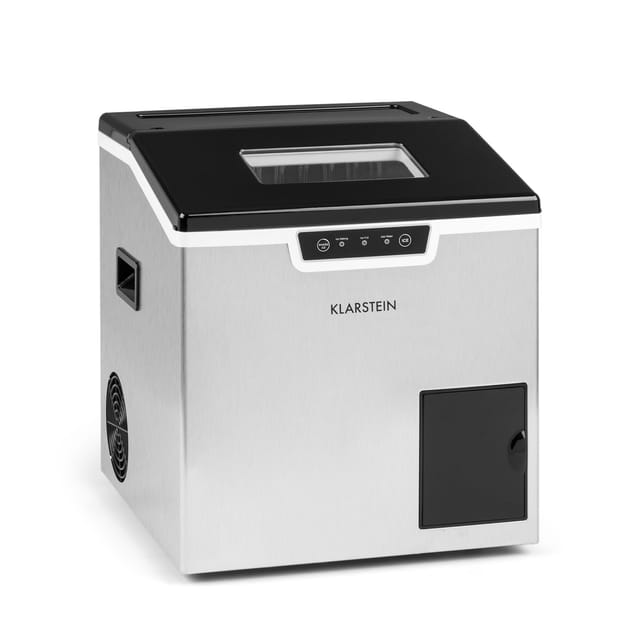 Icefestival Bullet Eiswürfelbereiter 195W 1,9l 20kg/24h Silber