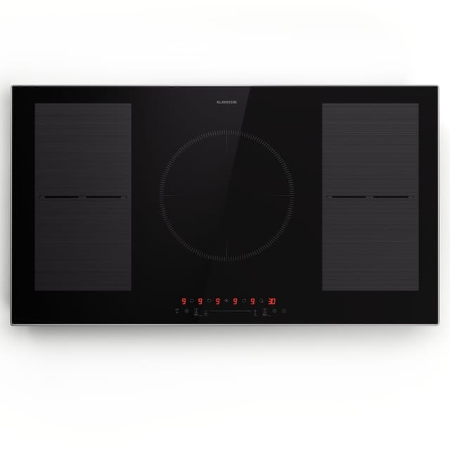 Delicatessa 90 Hybrid Prime Einbaukochfeld Induktion 5 Zonen 7200W Autark Schwarz