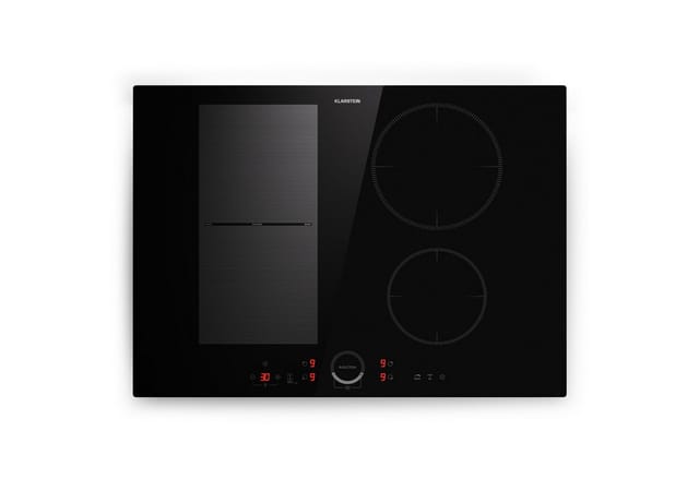 Delicatessa 70 Hybrid Einbaukochfeld Induktion 4 Zonen 7000W Glaskeramik Schwarz