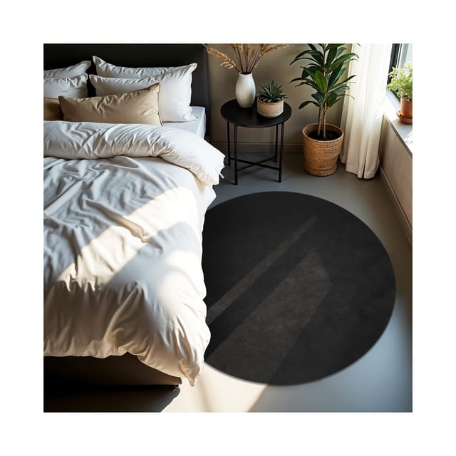 tectake® Kurzflorteppich, verschiedene Größen und Farben, allergikerfreundlich, rutschfeste Unterseite