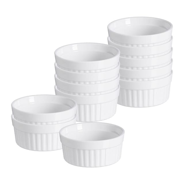 Ritzenhoff & Breker Auflaufformen Bianco ø 11 cm 12er Set