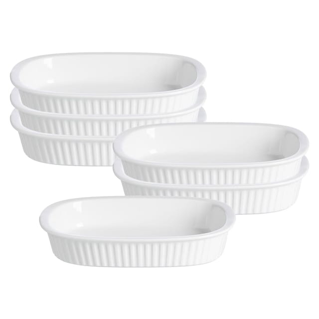Ritzenhoff & Breker Auflaufformen Bianco 22 x 16 cm 6er Set