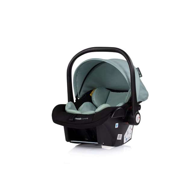 Chipolino Babyschale Amore i-Size Gruppe 0+ (0 - 13 kg) Kissen Griff verstellbar tuerkis
