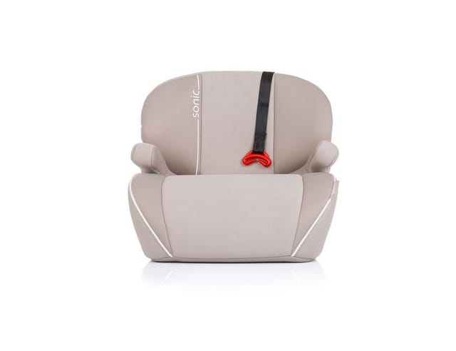 Chipolino Kindersitz, Sitzerhöhung Sonic Isofix, i-Size, 125-150 cm, Armlehne beige