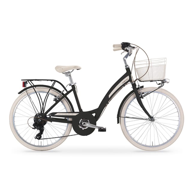 MBM Mädchenfahrrad Primavera 24 Zoll, black