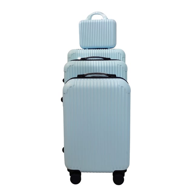 NTK-Collection Hartschalenkoffer 4er-Set Frenzi Hellblau