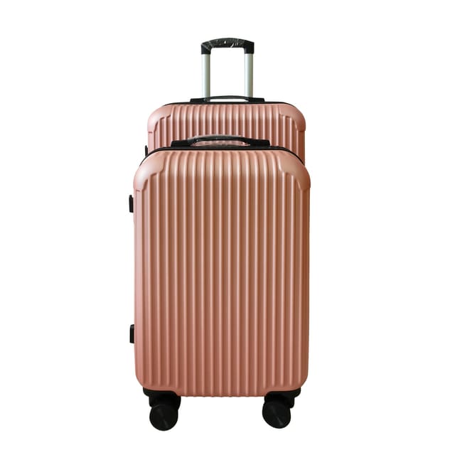 NTK-Collection Hartschalenkoffer 2er-Set Frenzi Rosegold