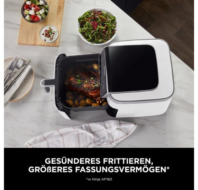 Ninja AF180EUWH Heißluftfritteuse weiß