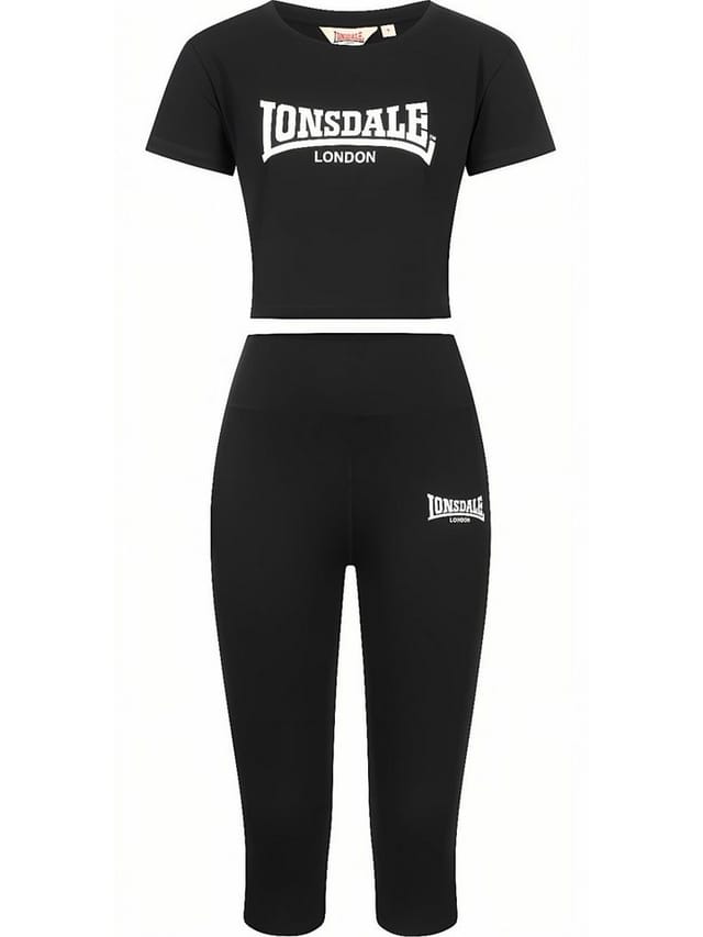 Lonsdale Frauen T-Shirt & Leggings Set IXWORTH