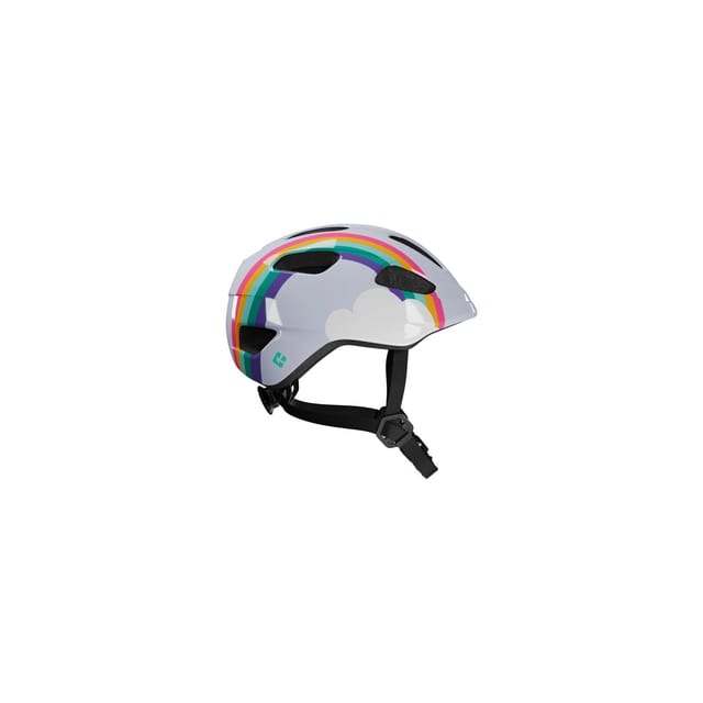 LAZER Kinder-Fahrradhelm Pnut 2.0 KinetiCore, Rainbow