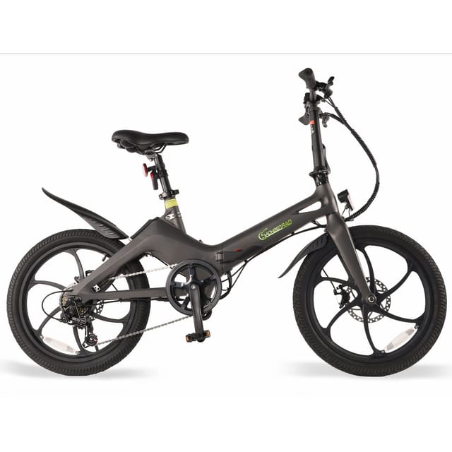 SachsenRAD E-Faltrad F11 MagPuma, IF Design Gewinner, Klapprad, Elektrofahrrad schwarz
