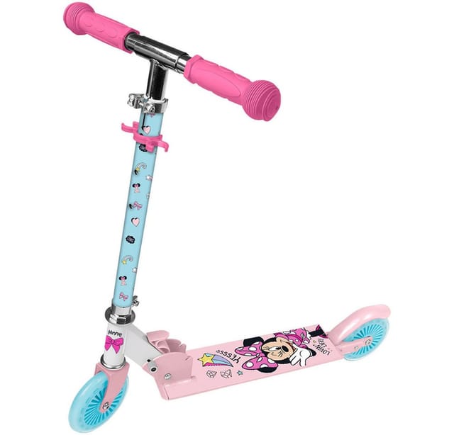 Minnie 2-Rad Scooter – Klappbar, rutschfest & sicher für Kinder