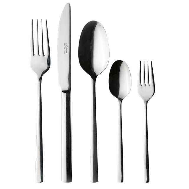 Mäser Besteck-Set, Edelstahl Oneda Silber