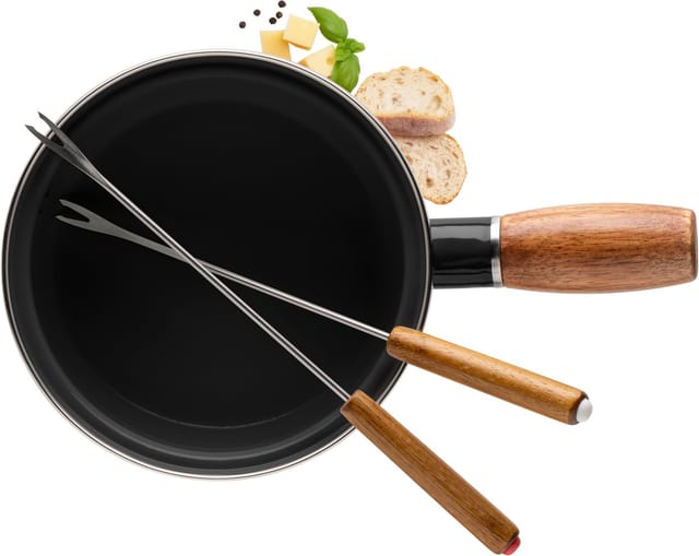 Mäser Käsefondue Set, Edelstahl 18/0 - Schwarz