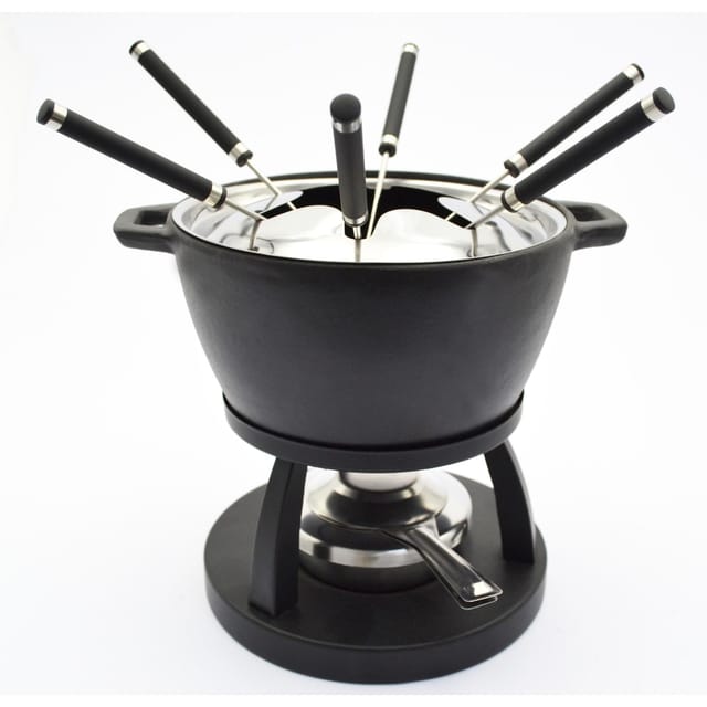 Mäser Fondue Set, Gusseisen - Schwarz