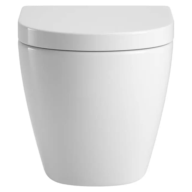 sanicomfort Hänge-WC, Wand-WC-Set Adonis 2.0 mit Turbo Flush Spültechnik 360° Spülung weiß, WC-Sitz mit Absenkautomatik spülrandlos