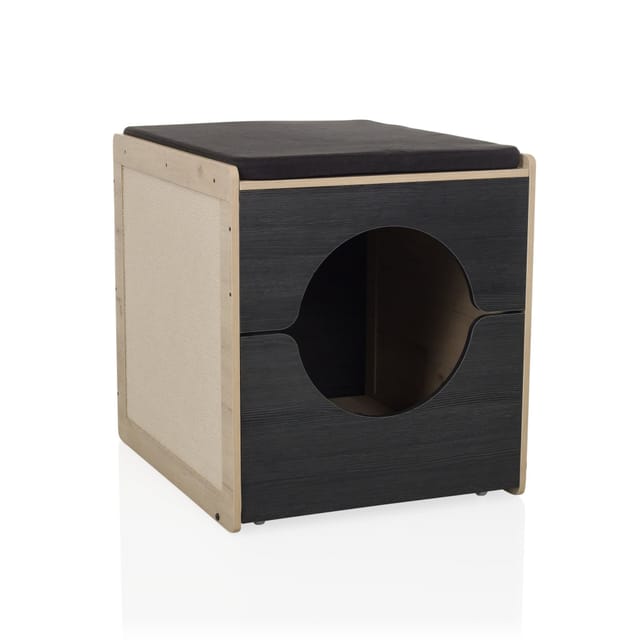 hjh LIVING Katzenhaus KITTY PAWBOX 2 MDF, laminiert