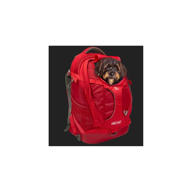 Kurgo G-Train Hunderucksack, Rot