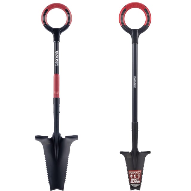 Root Slayer® Radius Garden Wurzelspaten + Beetspaten Root Slayer Set Pro