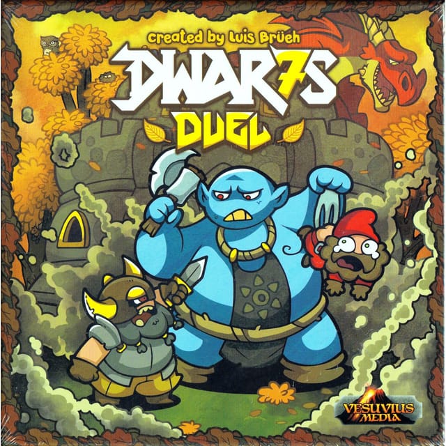 Vesuvius Media Dwar7s Duell Brettspiel