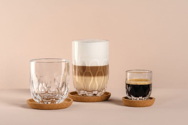 Leonardo Latte Macchiato Gläser (3) Gocce 390 ml 6er Set