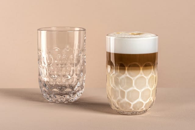 Leonardo Latte Macchiato Gläser (1) Gocce 390 ml 6er Set