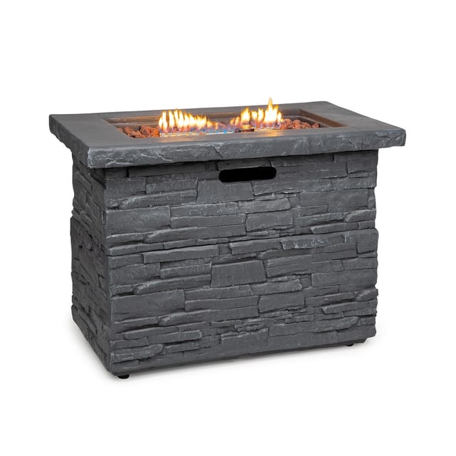 Anafi Gas-Feuerstelle 40.000BTU/13kW Abdeckung Edelstahlbrenner