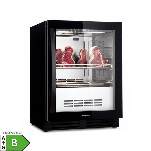 Steakhouse Pro 98 Onyx Fleischreifeschrank 1 Zone 98 L 1-25°C Touch Panorama