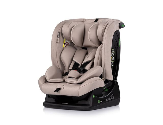 Chipolino Kindersitz i-Size Aviato (40 - 150 cm) Gruppe 0/1/2/3, verstellbar hellbraun