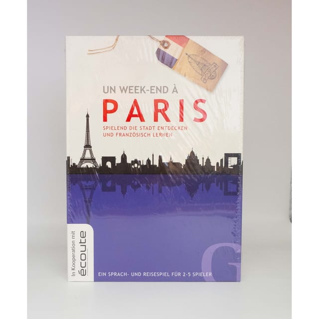 Un Week-end à Paris: Spielend die Stadt entdecken und Französisch Lernen/EIN Sprach- und Reisespiel für 2-5 Spieler