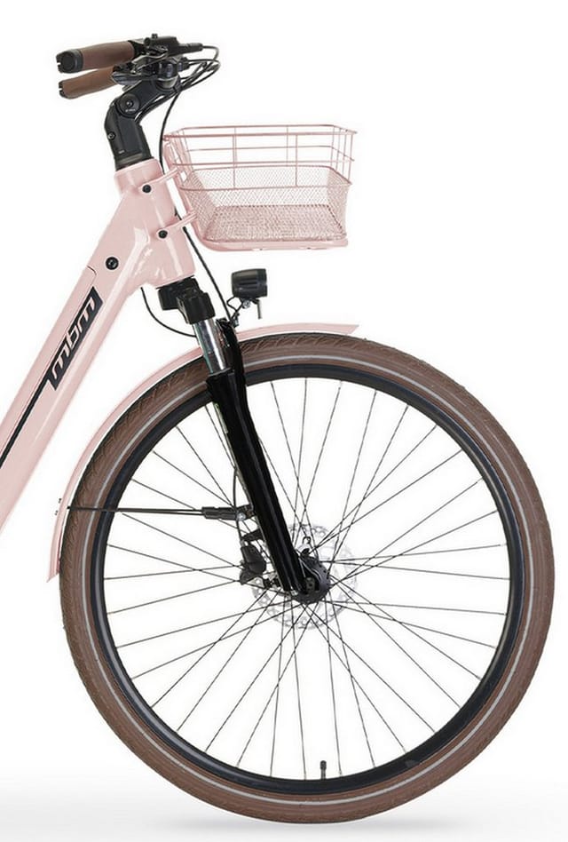 MBM Elektro-Citybike NEFELE 26 Zoll, rosa