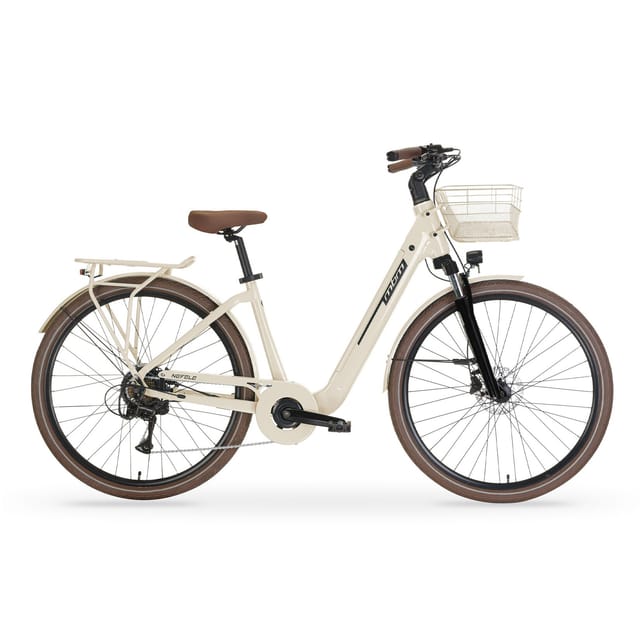 MBM Elektro-Citybike NEFELE 26 Zoll, creme