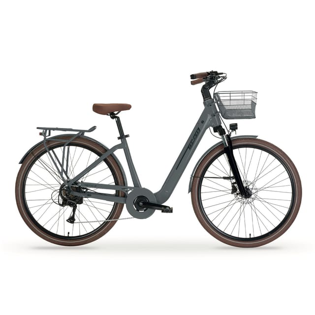 MBM Elektro-Citybike NEFELE 26 Zoll, grau