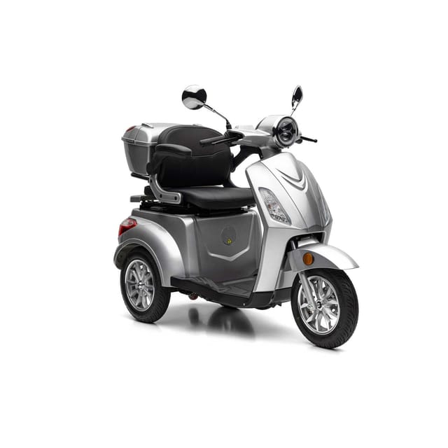 Nova Motors Bendi silber 20 km/h 1 x 20Ah Akkupack, Gehstockhalter