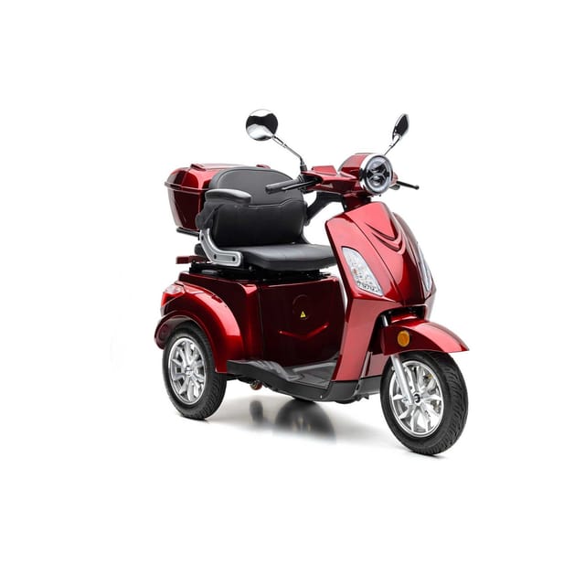 Nova Motors Bendi weinrot 20 km/h 1 x 20Ah Akkupack, Gehstockhalter