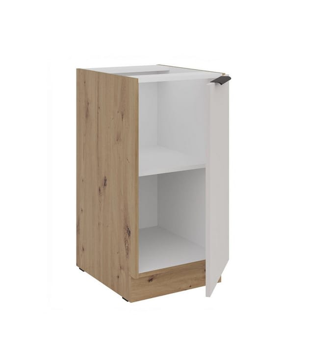 Küchen Unterschrank 40 cm Küche SOLANO Kaschmir beige Küchenzeile Küchenblock