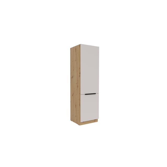 Küchen Hochschrank 60 cm SOLANO Kaschmir beige Küchenzeile Küchenblock Küche