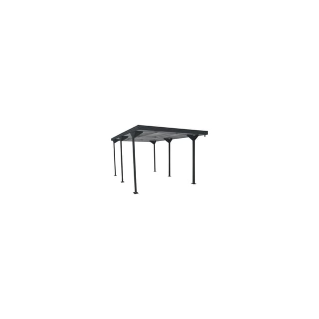 Duramax Metall Carport 543x 287 Autoüberdachung offene Auto Garage H. 233 x B. 287 x T. 543 cm Garagenüberdachung