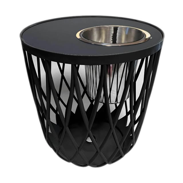 COOTAB COOLER TABLE 4-in-1 Loungetisch mit Edelstahl-Kühler Dubai 45 cm