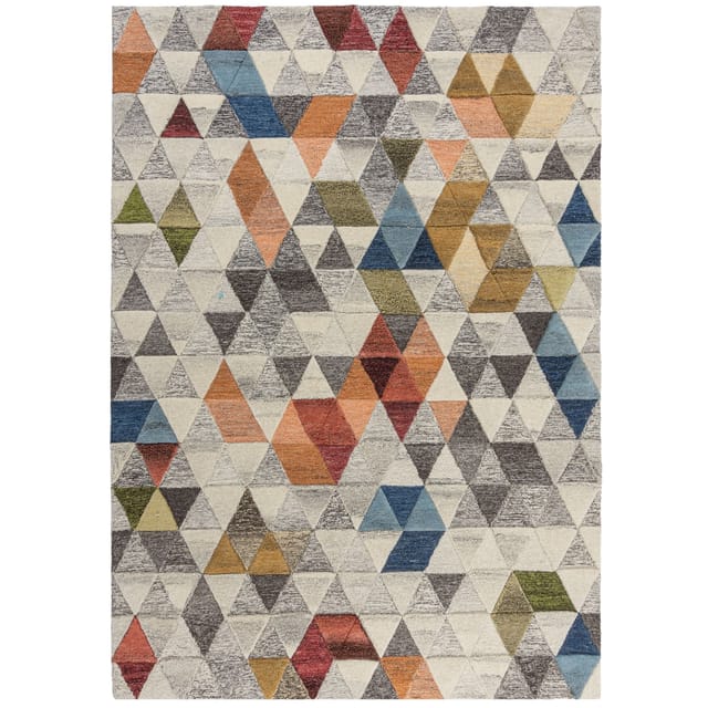 Moderner Teppich in Lebendigen Farben, mit Rutschfestem Rücken "Esk Leo". 160x230 cm Kadima Design