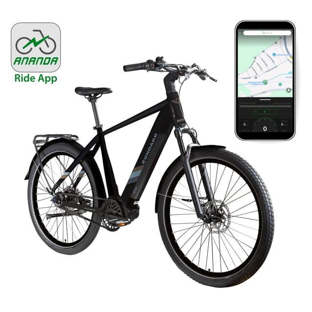 Zündapp X850 Trekking E Bike schwarz