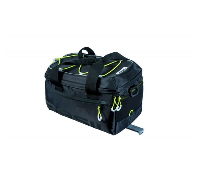 BASIL Gepäckträger-Tasche "Miles MIK 2.0", schwarz lime