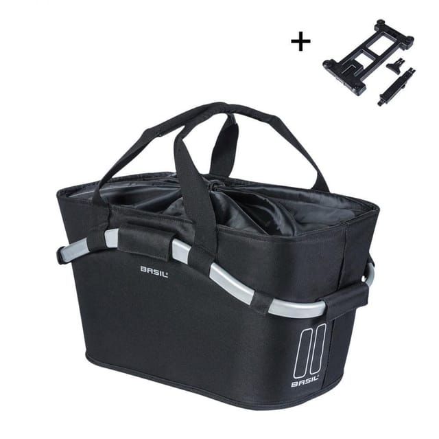BASIL Gepäckträgerkorb "Classic Carry All MIK 2.0", schwarz
