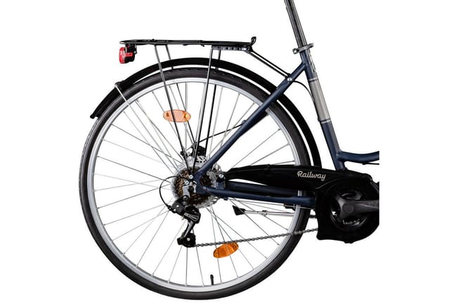 Scrapper Railway Hollandrad Damenfahrrad 28 Zoll Fahrrad Damen 155 - 170 cm Cityrad 18 Gänge retro Holland Rad