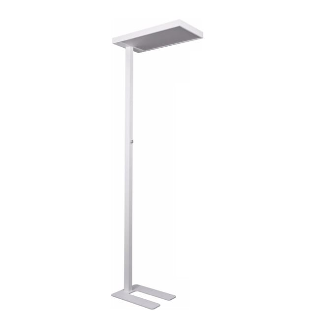 hjh OFFICE Stehlampe LUMANOVA Aluminium / PMMA
